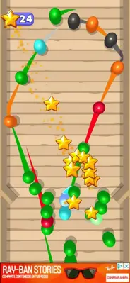 Bubble Fall 3D android App screenshot 5